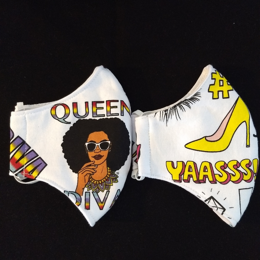 Queen Diva Facemask